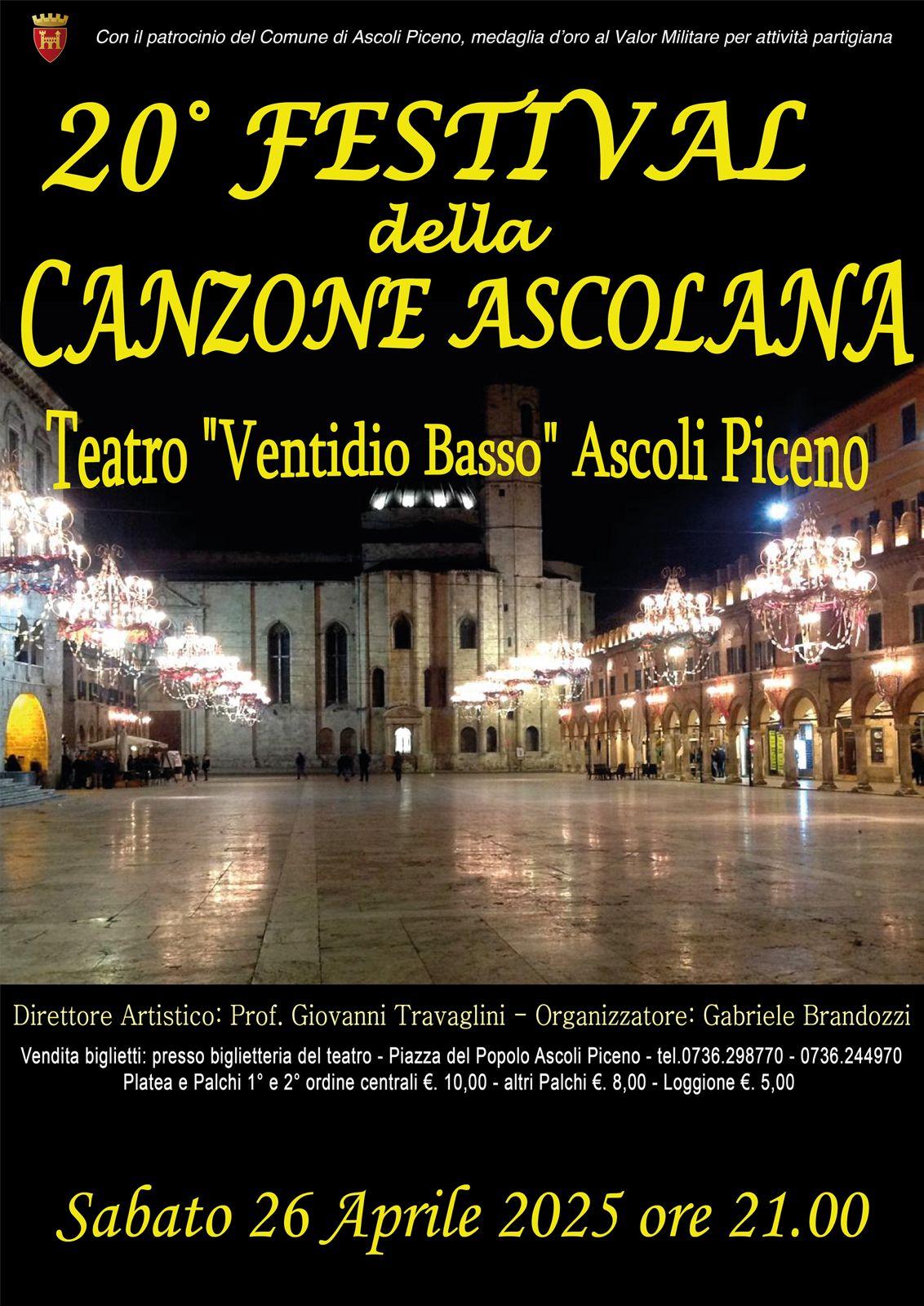 20° Festival della canzone ascolana